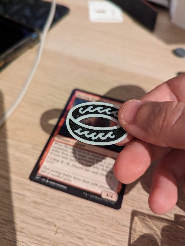 Custom 3D Printed Magic the Gathering Reminder: The Ultimate Ring Bearer Companion for Lord of the Rings Fans! (MTG) - Image 2