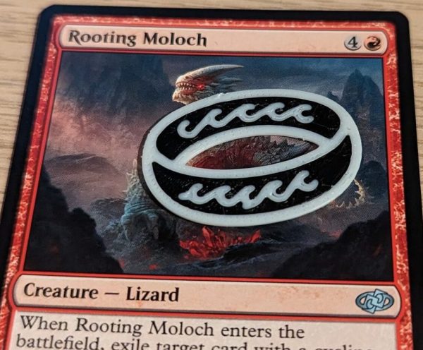 Custom 3D Printed Magic the Gathering Reminder: The Ultimate Ring Bearer Companion for Lord of the Rings Fans! (MTG)