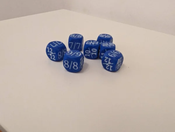 1x Custom Magic the Gathering D6 Dice - Choose Your Numbers! (MTG) - Image 5