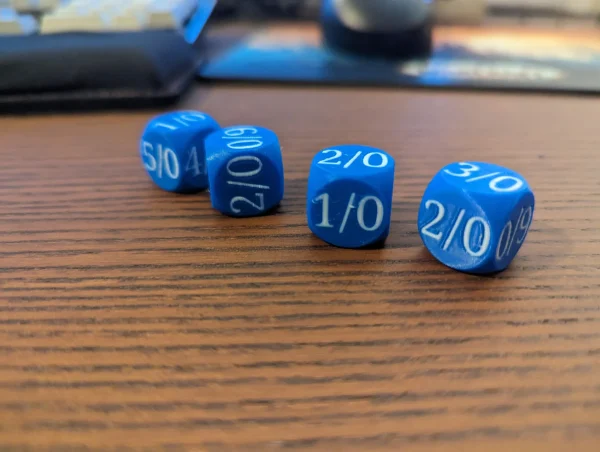 1x Custom Magic the Gathering D6 Dice - Choose Your Numbers! (MTG) - Image 2