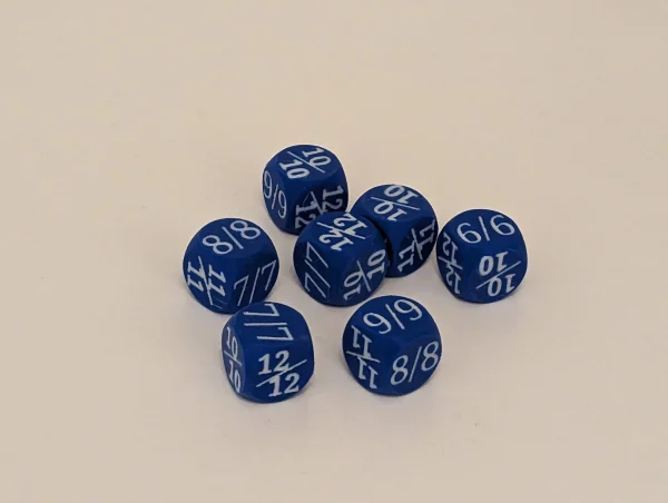 1x Custom Magic the Gathering D6 Dice - Choose Your Numbers! (MTG) - Image 8