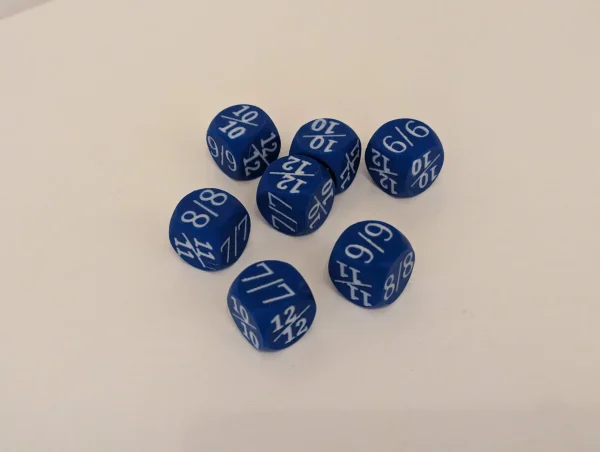 1x Custom Magic the Gathering D6 Dice - Choose Your Numbers! (MTG) - Image 10