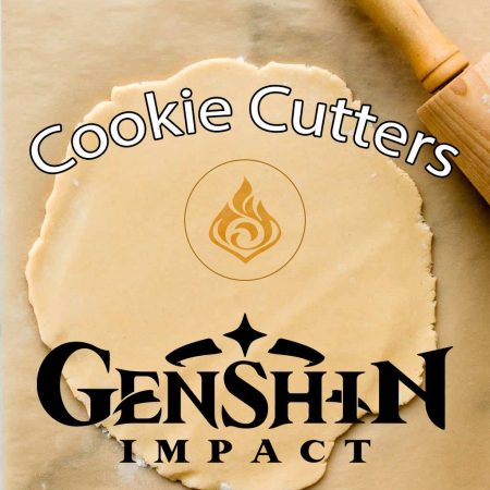 Genshin Impact Cookie Cutters - Teyvat Adventure!