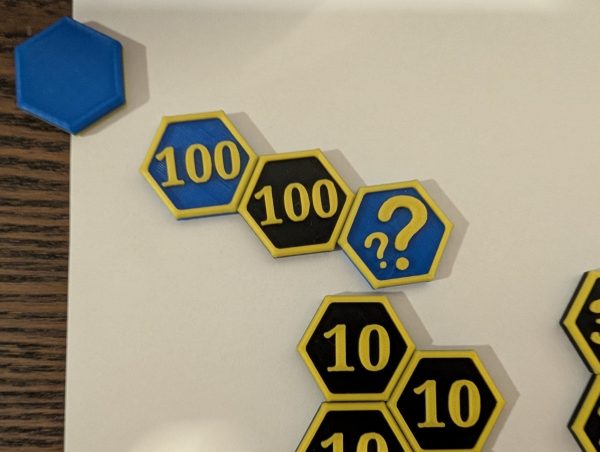 30 x Custom Pokemon: Trading Card Game Hex Tokens - Image 3