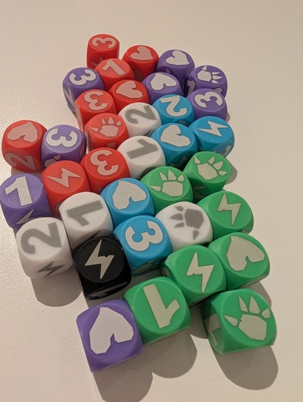 1x Custom King of Tokyo Dice - Personalized Monster Mayhem! (20mm) - Image 3