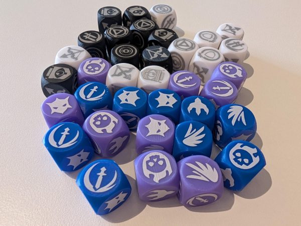 1x Evergreen Magic the Gathering Dice Counter- Lifelink, Deathtouch, Trample, Menace, First Strike, Flying, Double Strike, and more! 16x16mm - Image 4