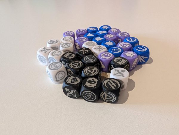 1x Evergreen Magic the Gathering Dice Counter- Lifelink, Deathtouch, Trample, Menace, First Strike, Flying, Double Strike, and more! 16x16mm - Image 5