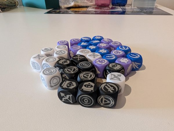 1x Evergreen Magic the Gathering Dice Counter- Lifelink, Deathtouch, Trample, Menace, First Strike, Flying, Double Strike, and more! 16x16mm - Image 6