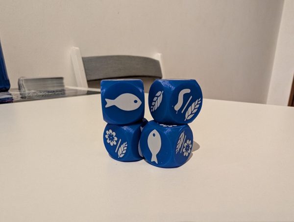 1x Plastic Replacement Dice for Wingspan Board Game (Oceania Expansion Dice available) - Image 3