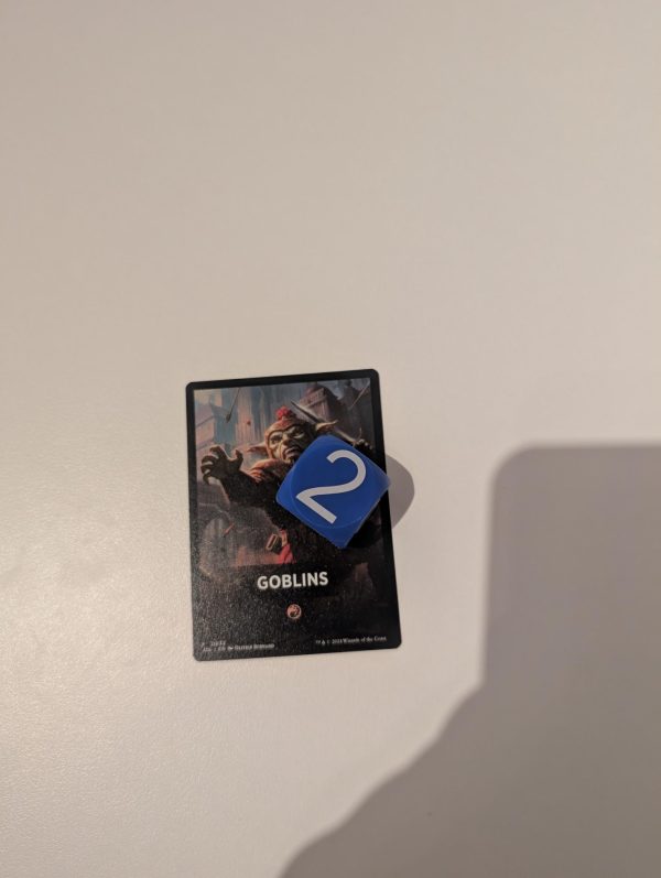 1x MTG Pro Tour 25mm Oversized (Jumbo) Dice with 1-6 Numbered Faces - Perfect for Competitive Play! (MTG) - Image 2