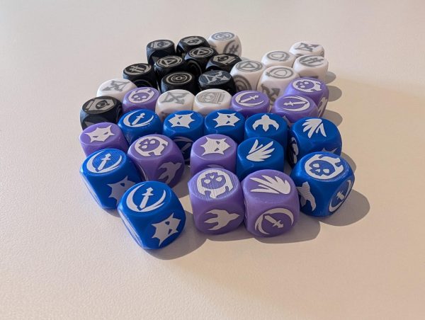 1x Evergreen Magic the Gathering Dice Counter- Lifelink, Deathtouch, Trample, Menace, First Strike, Flying, Double Strike, and more! 16x16mm - Image 9