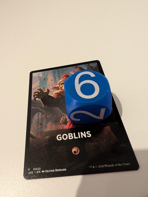 1x MTG Pro Tour 25mm Oversized (Jumbo) Dice with 1-6 Numbered Faces - Perfect for Competitive Play! (MTG) - Image 5