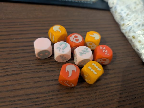 1x Custom Printed Pokemon Trading Card Game - Status Symbol Dice - Image 3