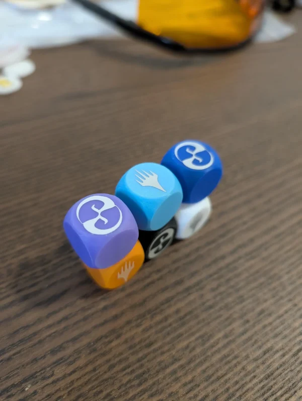 1x Custom Planar Die for Magic: The Gathering - Add Dimension to Your Game! (16x16mm) (MTG) - Image 2