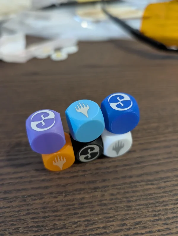 1x Custom Planar Die for Magic: The Gathering - Add Dimension to Your Game! (16x16mm) (MTG) - Image 3