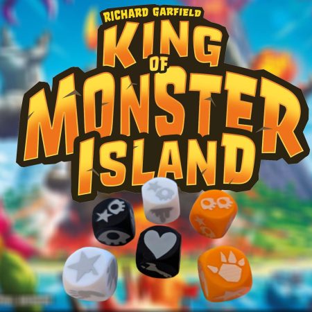 1x Custom King of Monster Island Dice - Personalized Monster Mayhem!