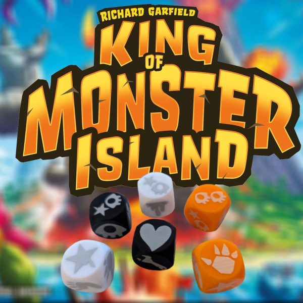 1x Custom King of Monster Island Dice - Personalized Monster Mayhem!