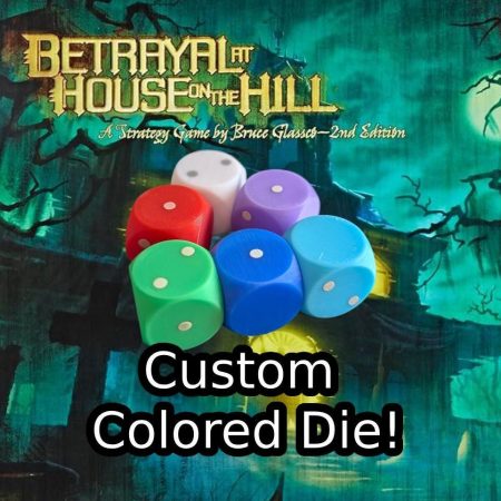 8x Betrayal at House on the Hill Custom Dice Set | Board Game Upgrade Accessory | Haunt Roll Dice