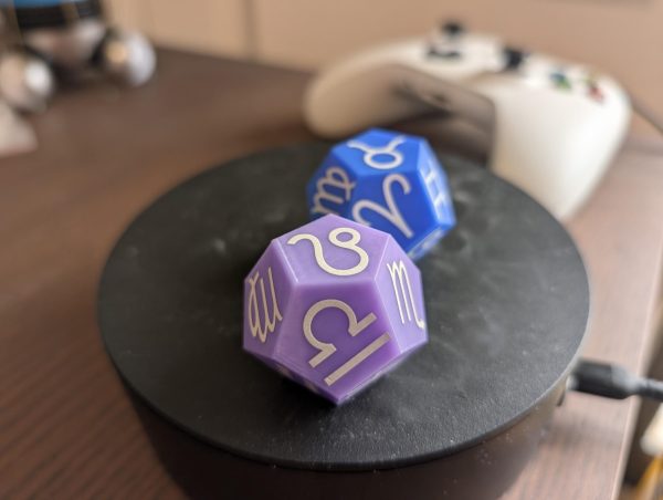 Zodiac D12 Dice Set – Astrology Themed Dice for TTRPGs, Divination, and Decor - Image 3