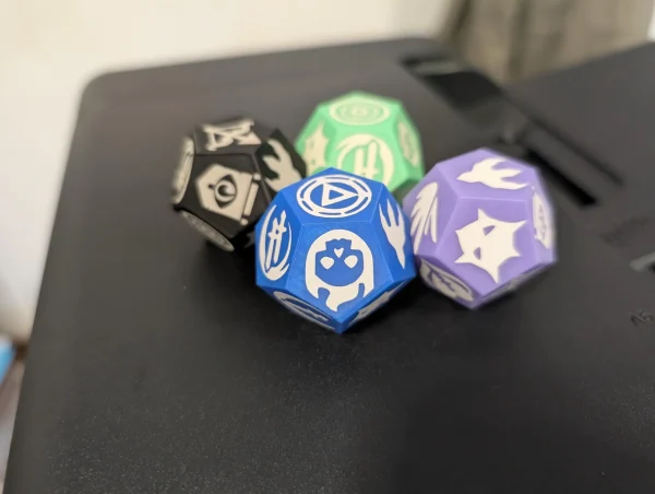 1x Custom Oversized Magic: The Gathering D12 Keyword Die - Perfect to Track Your Game! - Image 3