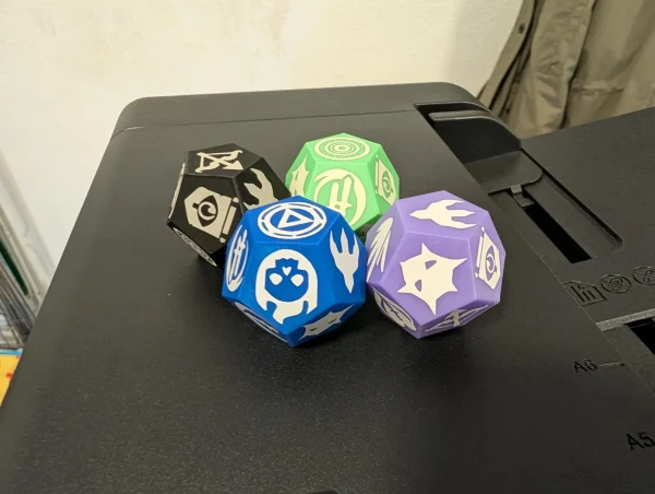 1x Custom Oversized Magic: The Gathering D12 Keyword Die - Perfect to Track Your Game! - Image 5