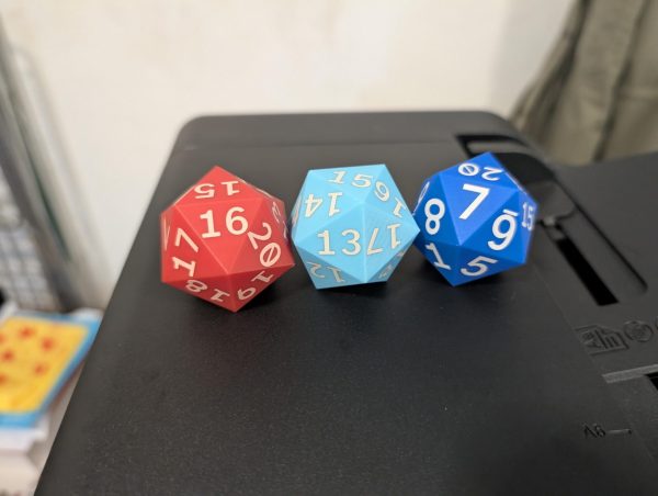 1x Custom Oversized D20 Dice (37mm/1.5in) - Spindown or Regular - Choose Your Colors! - Perfect Visibility for TTRPG & MTG - Image 10